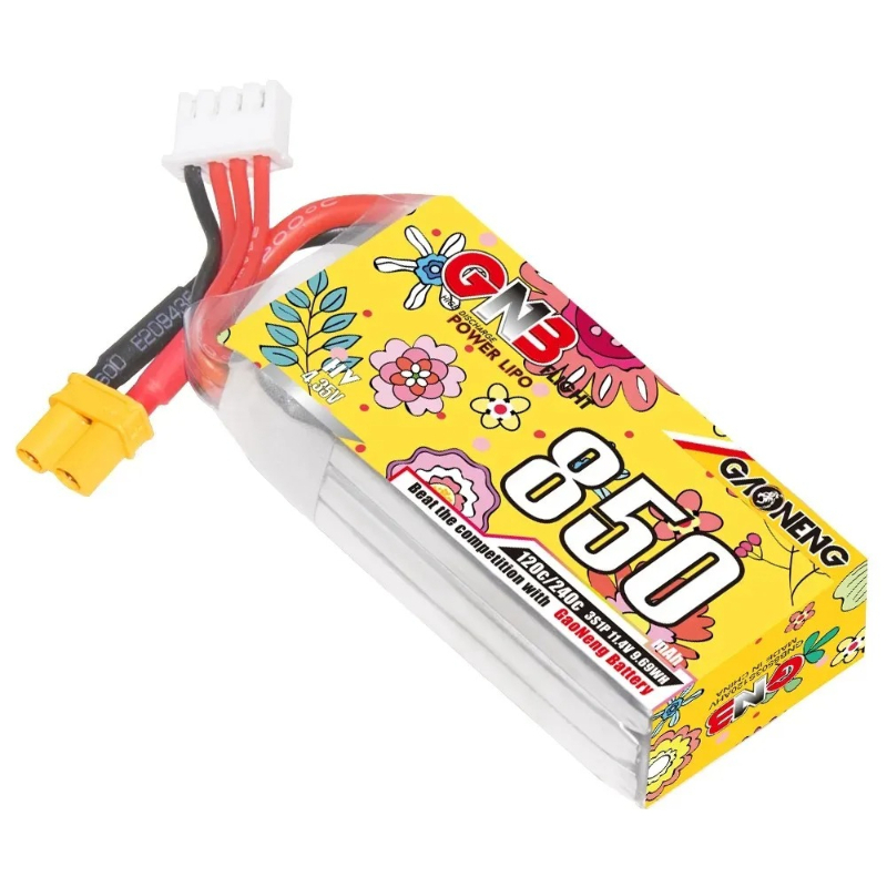 Drone Battery 3S - بطارية ليثيوم بوليمر جديدة GNB LiHV