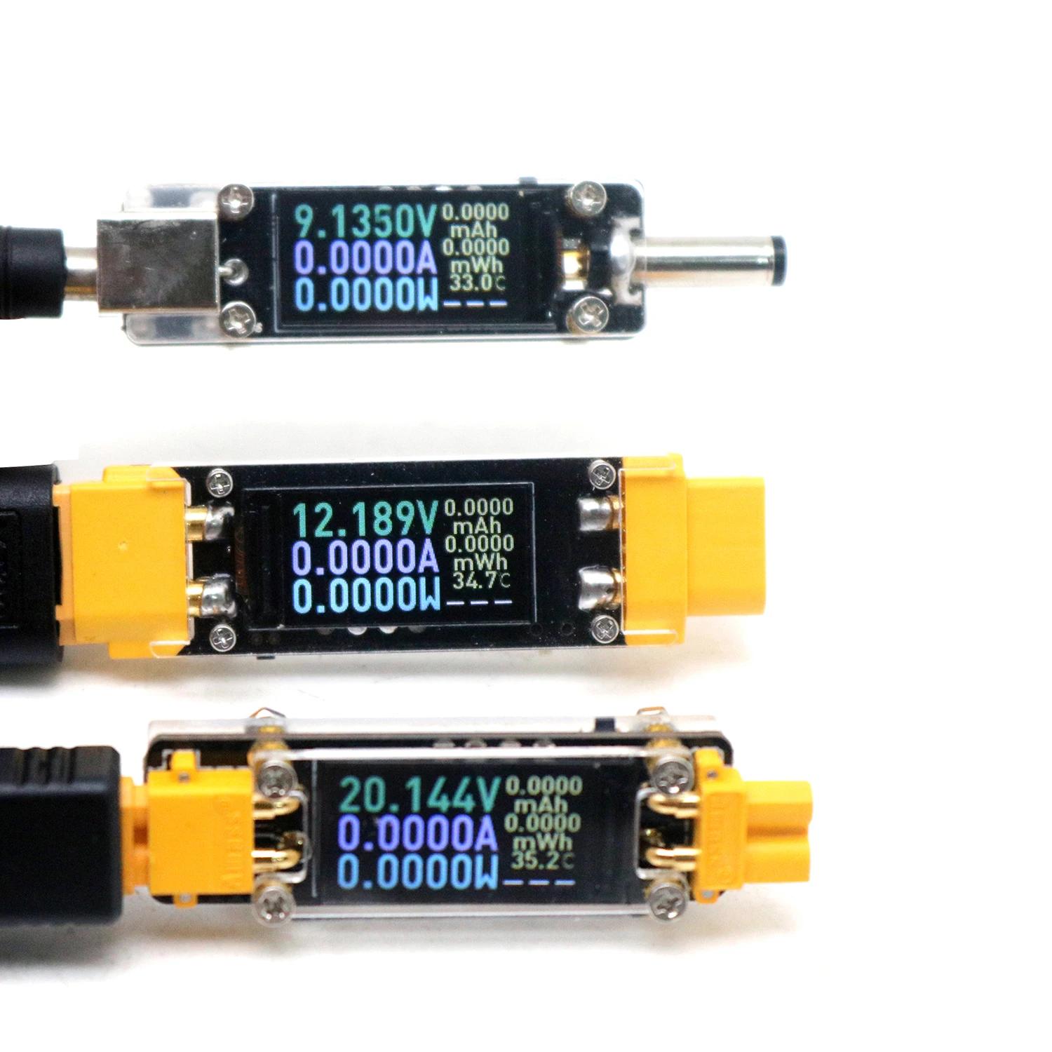 Drone Battery Voltage Checker - 20A DC XT30 / XT60 متر