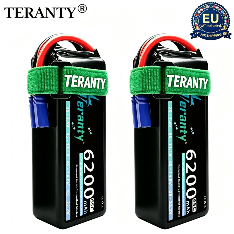 بطارية ليثيوم بوليمر TERANTY 6 - مراجعة Drone Battery Plate وسعره