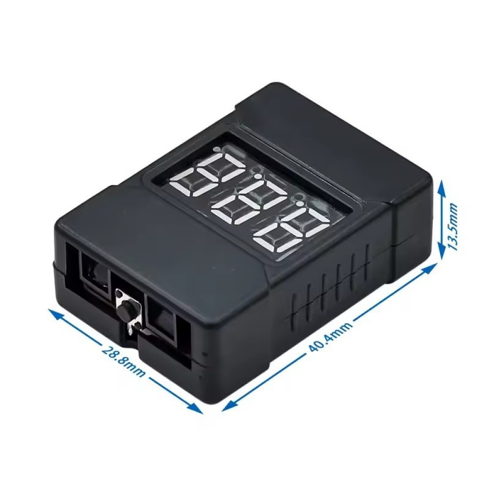 جهاز فحص البطارية مع إنذار الج - مراجعة Drone Battery Voltage Checker وسعره