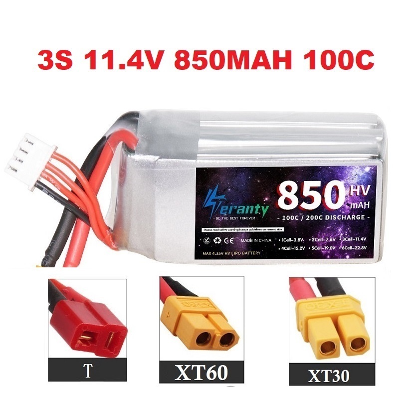 1/2/3 قطعة TERANTY 3S 11.4 فول - مراجعة Drone Battery 3S وسعره